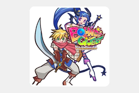 BounceQuestのゲームアプリ画像